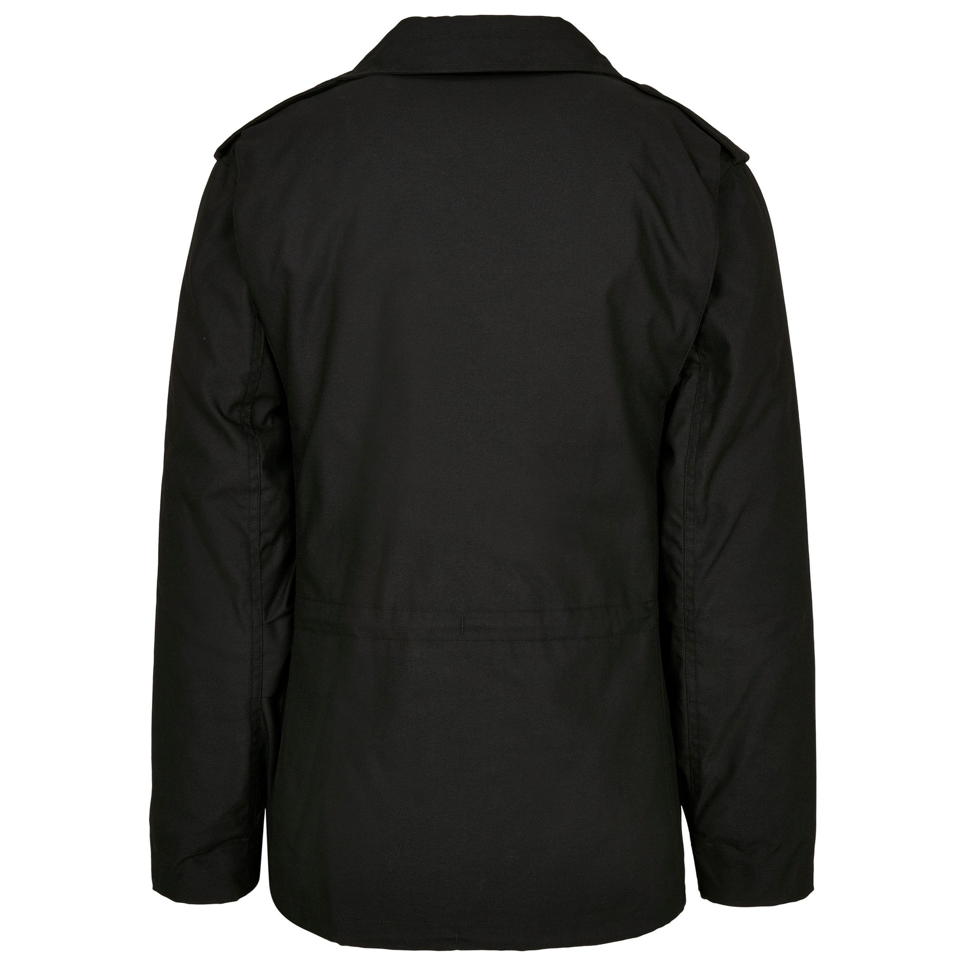 Black - Back - Build Your Brand Mens M-65 Field Jacket
