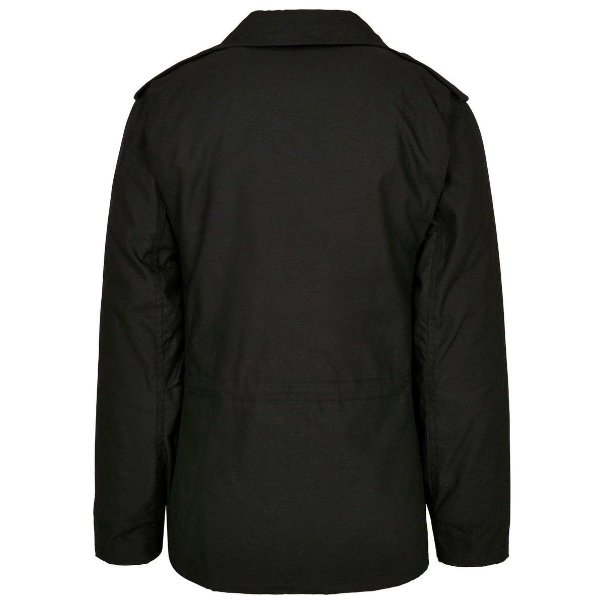 Black - Back - Build Your Brand Mens M-65 Field Jacket