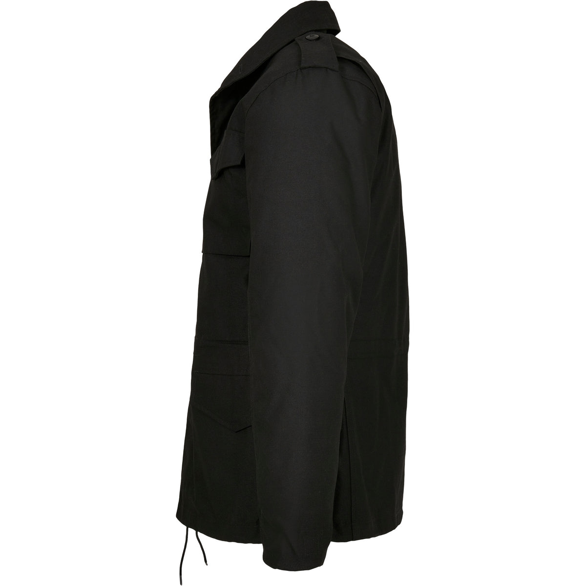 Black - Side - Build Your Brand Mens M-65 Field Jacket