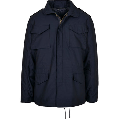 Navy - Front - Build Your Brand Mens M-65 Field Jacket