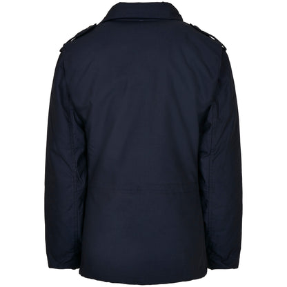 Navy - Back - Build Your Brand Mens M-65 Field Jacket