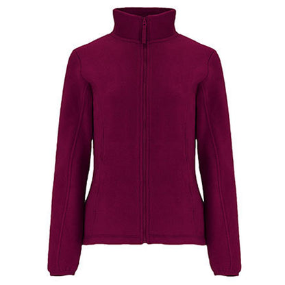 Garnet Red - Front - Roly Womens-Ladies Artic Fleece Jacket