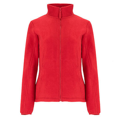 Red - Front - Roly Womens-Ladies Artic Fleece Jacket