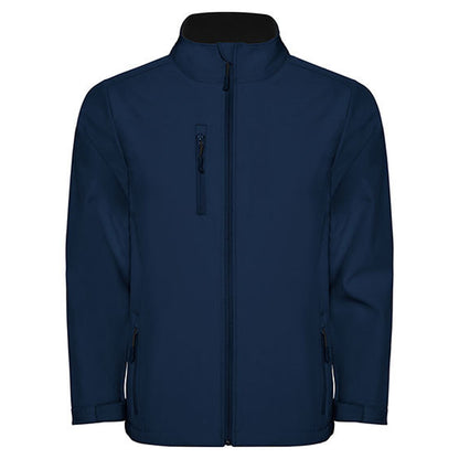 Navy Blue - Front - Roly Childrens-Kids Nebraska Soft Shell Jacket