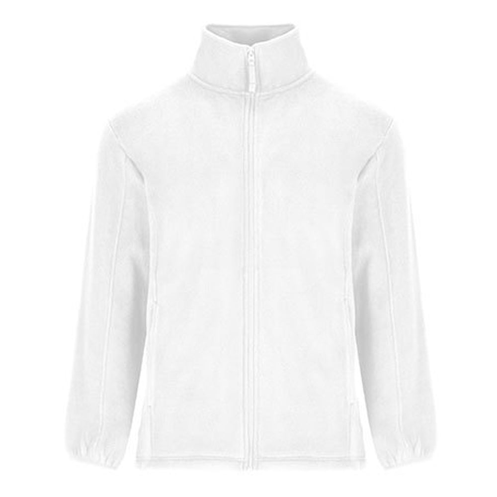 White - Front - Roly Mens Artic Fleece Jacket