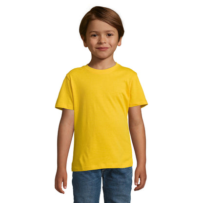 Gold - Front - SOLS Childrens-Kids Regent T-Shirt