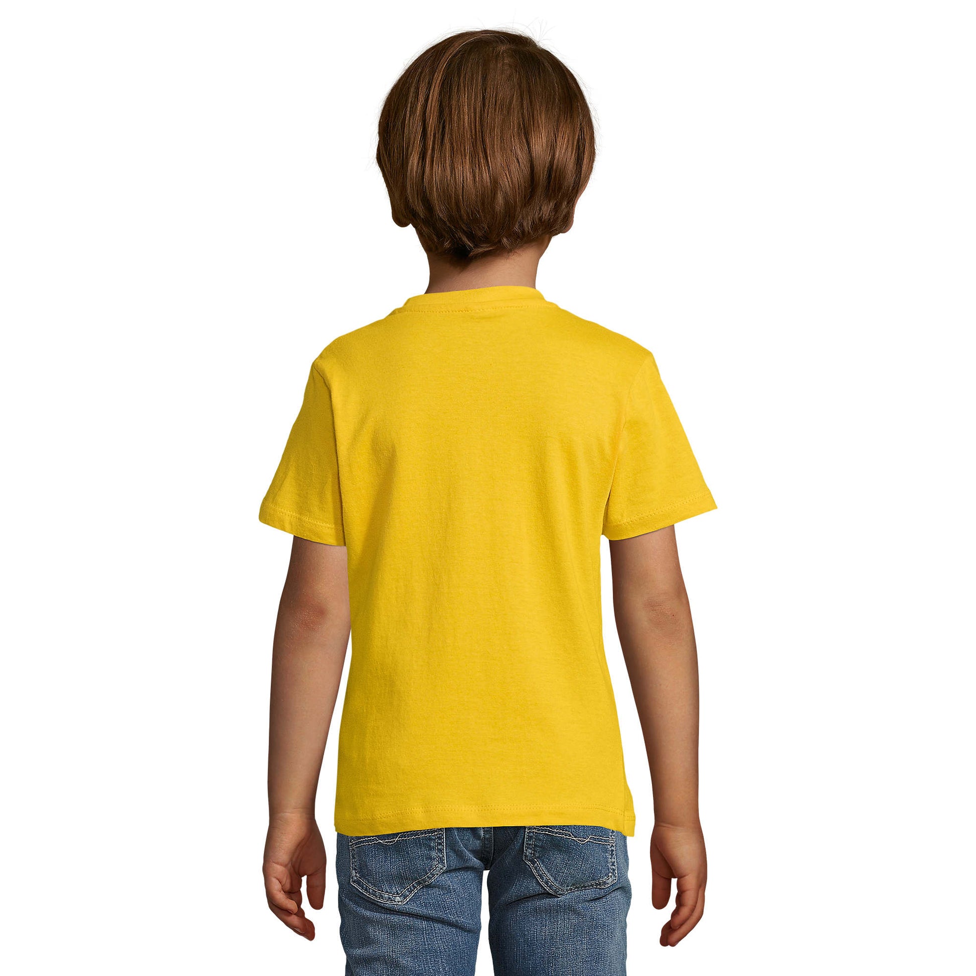 Gold - Back - SOLS Childrens-Kids Regent T-Shirt