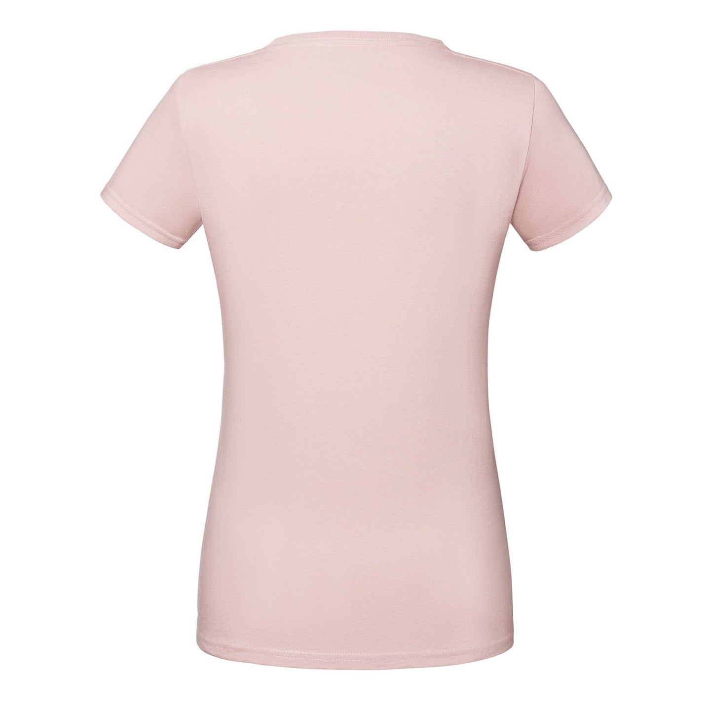 Powder Rose - Back - Fruit of the Loom Womens-Ladies Iconic 190 T-Shirt