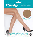 Melon - Back - Cindy Womens-Ladies 15 Denier Glossy Tights (1 Pair)