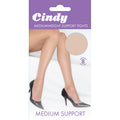 Bamboo - Front - Cindy Womens-Ladies Mediumweight Support Tights (1 Pair)
