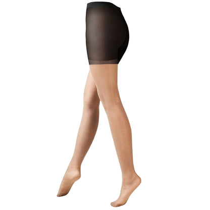 Black - Front - Cindy Womens-Ladies 15 Denier Sheer Tights (1 Pair)