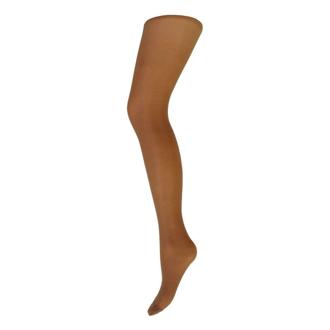 American Tan - Back - Cindy Womens-Ladies Ladder Resist Tights (1 Pair)