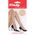 Bamboo - Front - Cindy Womens-Ladies Ladder Resist Tights (1 Pair)