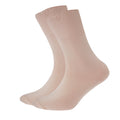 Pink - Back - Silky Childrens Boys-Girls Dance Socks In Classic Colours (1 Pair)