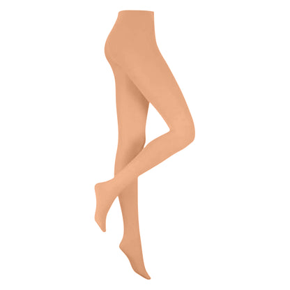 Light Suntan - Front - Silky Womens-Ladies Dance Ballet Tights Convertible (1 Pair)
