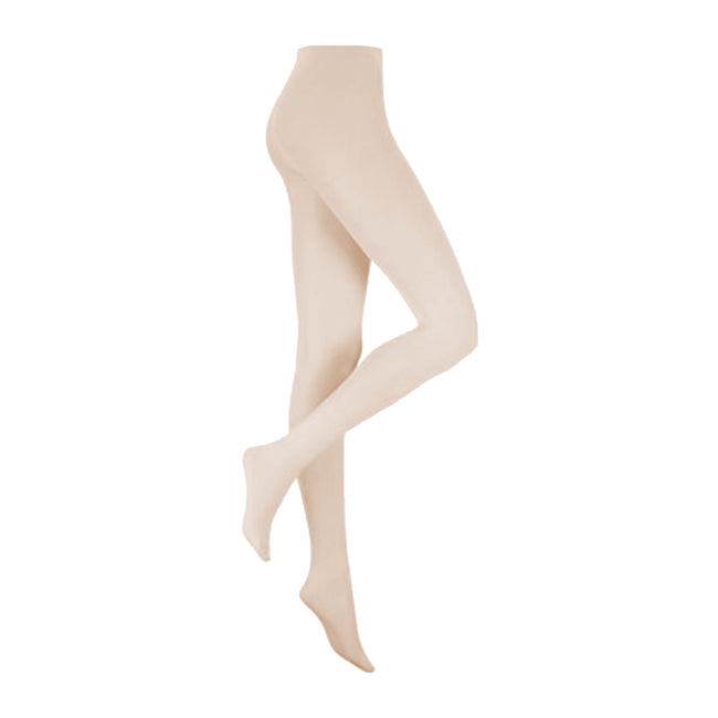 Theatrical Pink - Front - Silky Girls Dance Ballet Tights Full Foot (1 Pair)
