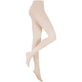 Ballet Pink - Back - Silky Womens-Ladies Dance Ballet Tights Full Foot (1 Pair)