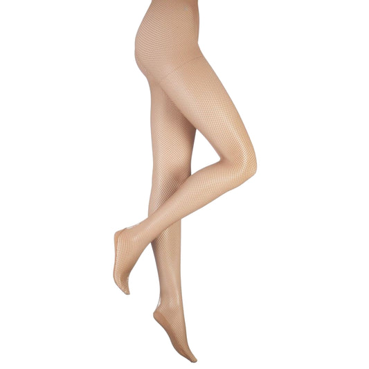 Toast - Front - Silky Womens-Ladies Dance Professional Fishnet Tights (1 Pair)