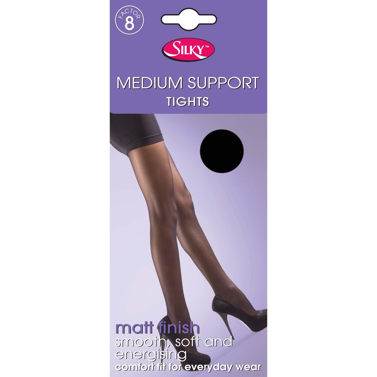 Sherry - Back - Silky Ladies Medium Support Tights (1 Pair)