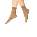 New Mink - Front - Silky Womens-Ladies Opaque 40 Denier Ankle Highs (3 Pairs)
