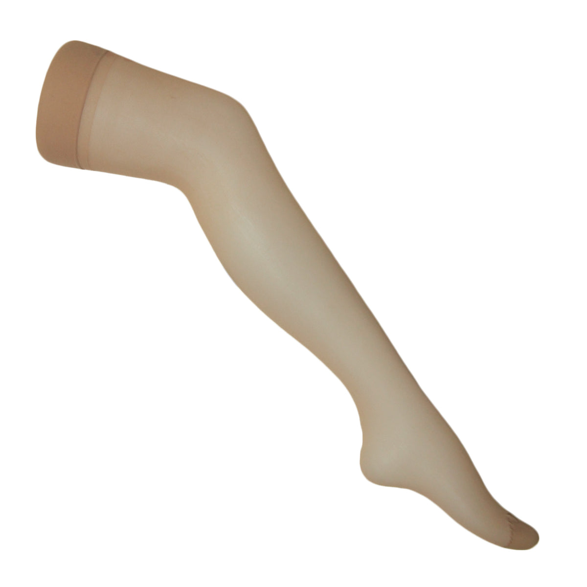 Nude - Back - Silky Womens-Ladies Smooth Knit Tights (1 Pairs)