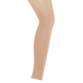 Tan - Front - Silky Womens-Ladies Dance Footless Ballet Tights (1 Pair)