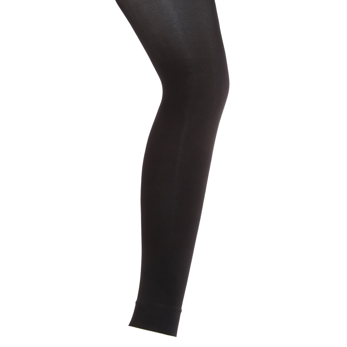 Black - Front - Silky Womens-Ladies Dance Footless Ballet Tights (1 Pair)