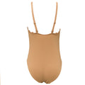 Nude - Back - Silky Girls Dance Seamless Low Back Leotard (1 Garment)