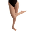 Tan - Front - Silky Womens-Ladies Dance Essential Full Foot Tights (1 Pair)