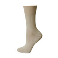 Beige - Front - Silky Womens-Ladies Health Diabetic Sock (1 Pair)