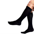 Black - Back - Silky Mens Health Compression Sock (1 Pair)