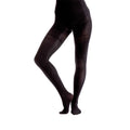 Black - Front - Couture Womens-Ladies Body Shaping Opaque Tights (1 Pair)