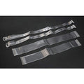 Clear - Back - Silky Womens-Ladies Clear Bra Straps
