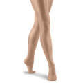 Nude - Back - Silky Womens-Ladies Glossy Tights