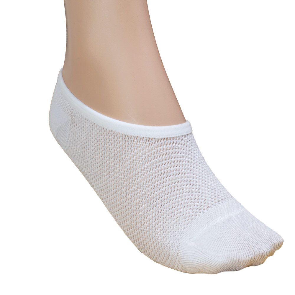 White - Front - Couture Womens-Ladies Trainer Socks (Pack Of 3)