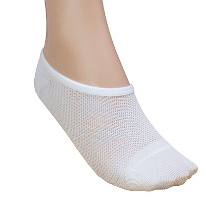 White - Front - Couture Womens-Ladies Trainer Socks (Pack Of 3)