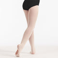 Theatrical Pink - Lifestyle - Silky Dance Girls High Performance Convertible Toe Dance Tights