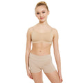 Nude - Front - Silky Dance Womens-Ladies Clear Back Padded Bra