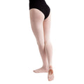 Theatrical Pink - Front - Silky Dance Womens-Ladies High Performance Convertible Toe Ballet Tights