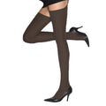 Black - Side - Cindy Womens-Ladies Ultra Sheer Tights