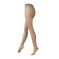 Natural - Back - Cindy Womens-Ladies Plain Tights
