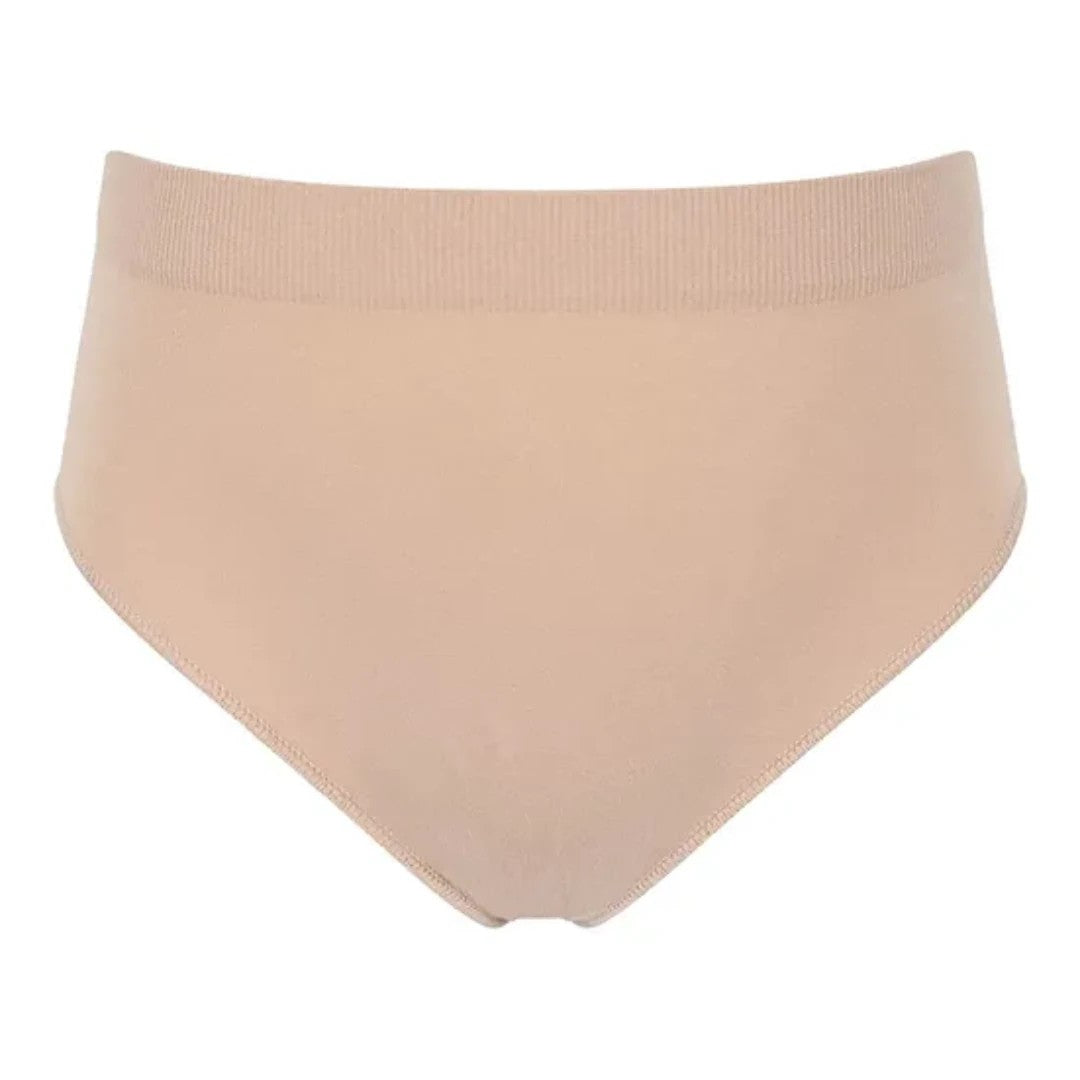 Nude - Front - Silky Dance Boys Full Seat Dance Briefs