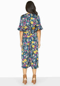 Blue - Lifestyle - Girls On Film Womens-Ladies Bittersweet Wrap Jumpsuit