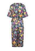 Blue - Close up - Girls On Film Womens-Ladies Bittersweet Wrap Jumpsuit