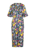 Blue - Front - Girls On Film Womens-Ladies Bittersweet Wrap Jumpsuit
