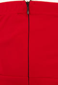 Red - Side - Girls On Film Womens-Ladies Halcyon Frill Bandeau Dress