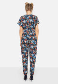 Navy - Lifestyle - Girls On Film Womens-Ladies Aden Wrap Jumpsuit