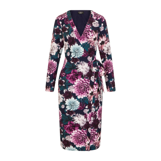 Floral - Front - Paper Dolls Womens-Ladies Paxton Wrap Dress
