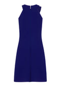 Cobalt Blue - Back - Paper Dolls Womens-Ladies Kempsey Frill Front Shift Dress