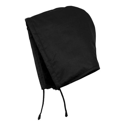 Black - Back - Mascot Mackenzie Complete Detachable Hood